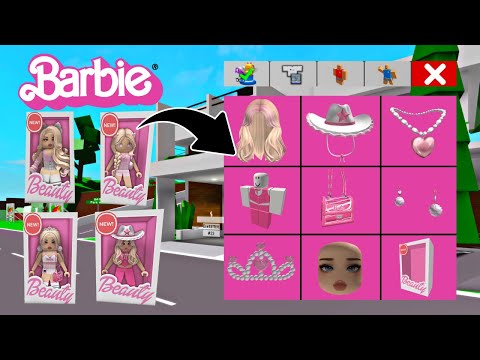 💃BROOKHAVEN'DA NASIL BARBİE OLUNUR💗Barbie ID KODLARI💗AYŞEM ECE ARI💥ROBLOX Brookhaven🏡RP