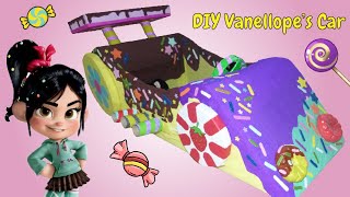 How to make Vanellope's Car | DIY Giant Cardboard Car