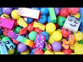 Search And Find The Numberblock Friends 1 to 10 Bathing Colorful Balls! Satisfying ASMR Video