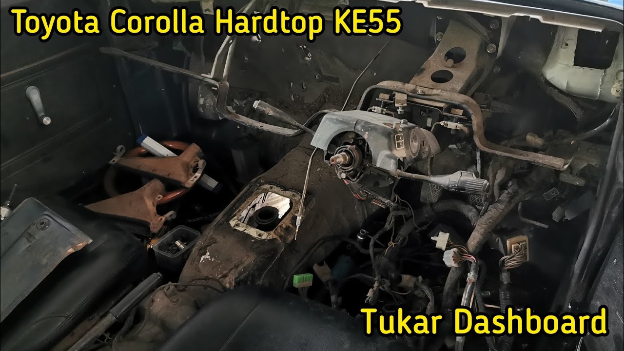 Toyota Corolla KE55 Engine Bay Makeover Ep.4