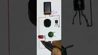 Make Touch sensor circuit//circuit diagram#shrotvideo #electronic #youtubeshorts
