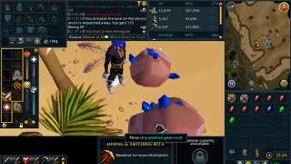 Mining & Smithing Beta - F2P Gem Rocks