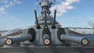 USS Iowa (BB-61) Battleship tour. October 2025. 4K 60fps.