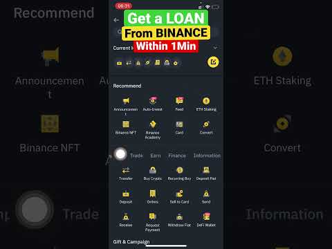   Get A LOAN FROM BINANCE WITHIN 1 Min