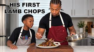 I Taught A 9 Year Old To Make Lamb Chops