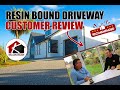 Professional resin bound surface driveway kola construction customer review  mr dowdney dorset