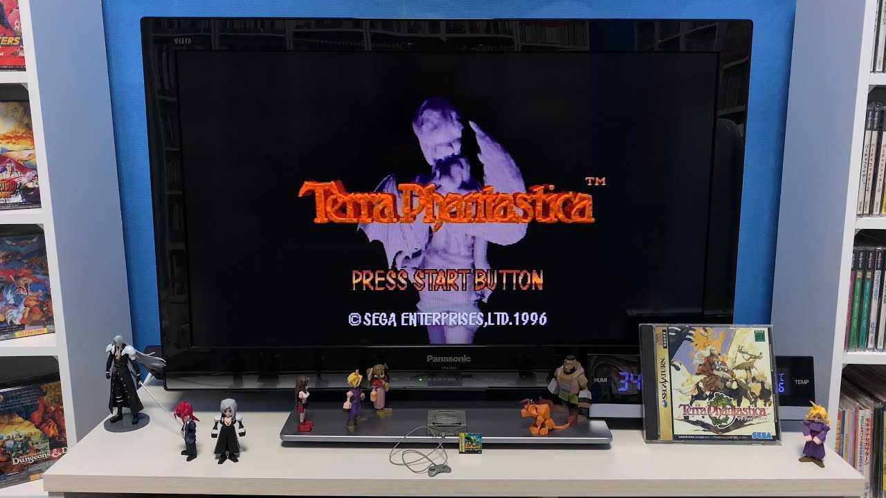 Saturn Terra Phantastica – RPG Tactique – 1ère édition Japonaise – Complet + Spine Card