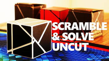 Scramble & solve uncut: FangShi LimCube 2x2 Ghost Cube