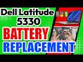 How to Replace Dell Latitude 5330 Laptop Battery