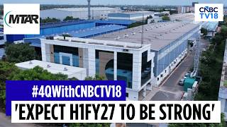MTAR Tech Up 7% After A Good Set Of Q4FY26 Earnings | CNBC TV18