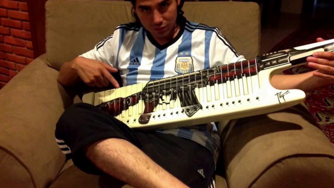 Foto del teclado de pablo lescano Foto del teclado de pablo lescano