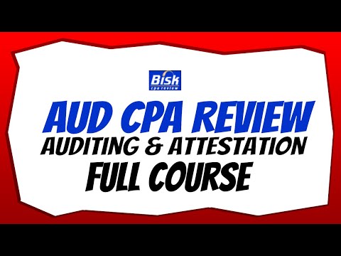 Bisk CPA Review (Full Course) | AUD CPA Review | AUD CPA Exam Review