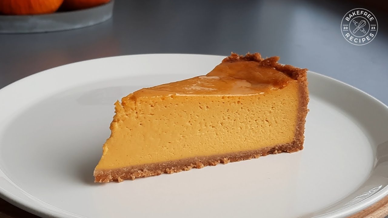 Insanely Delish Gluten Free Pumpkin Cheesecake (Dairy Free)