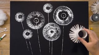 Easy & Simple Dandelion Painting Techniques  Jay Lee #500