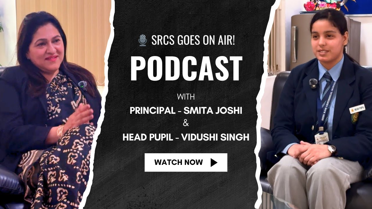 SRCS proudly launches its first podcast—fostering interaction, inspiration, & a culture of learning