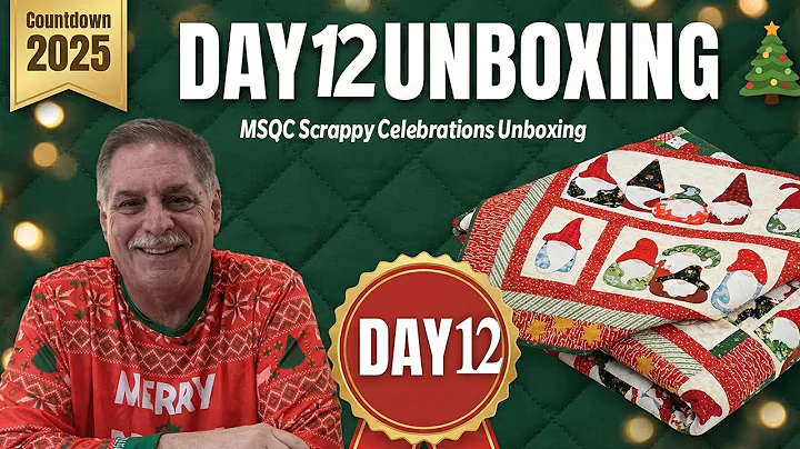 Jenny’s Countdown to Christmas 2025 – Day 12 | Missouri Star Quilt Company Unboxing
