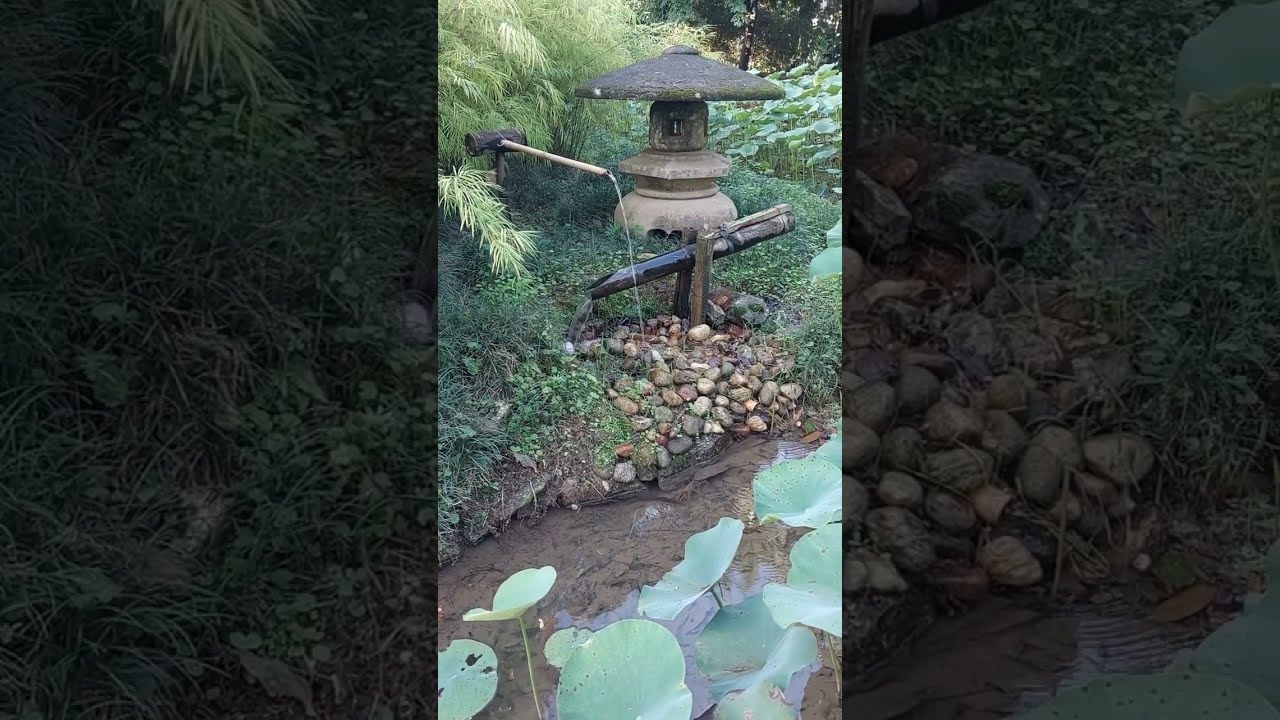 Fonte do Jardim Japonês.