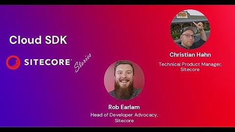 Sitecore Stories - Cloud SDK