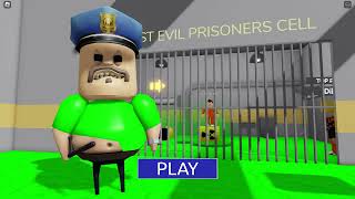 Big Head Green Barry HARD MODE | Roblox Barry's Prison Run Obby Walkthrough FULL GAME (#Roblox)#obby