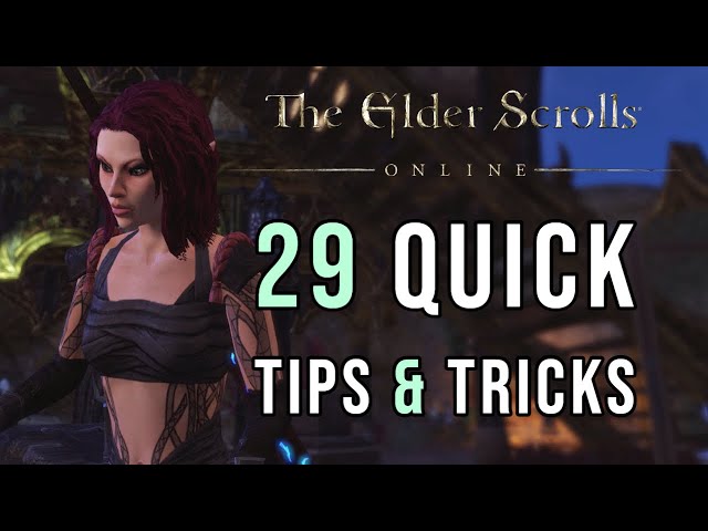 ESO Quick Crash Guide: where to look for help 