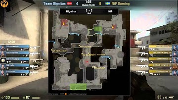 Dignitas vs. NiP | Finale, eSportsventure Cup | de_dust2 Map 3