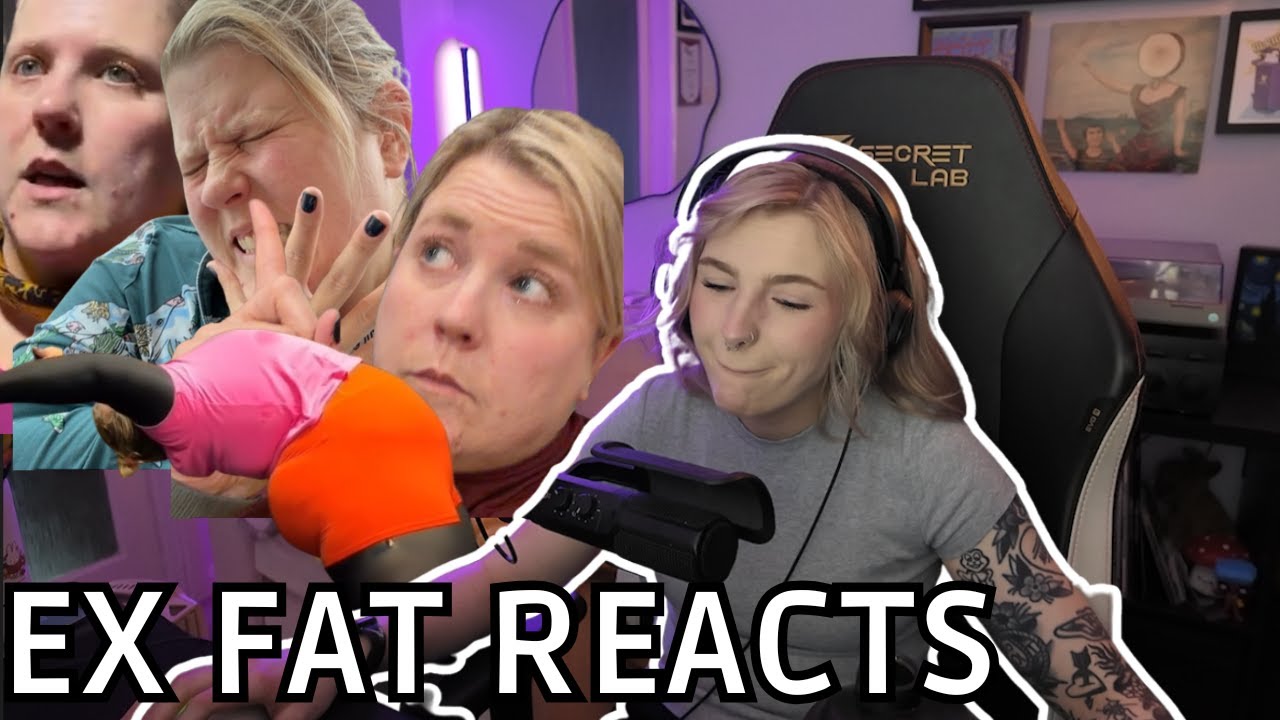 GlitterandLazer Has Body Dysmorphia | Ex-Fat Turned Lifter Reacts