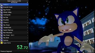 Sonic Adventure Dreamcast All Stories PB 5:09:22 @undeadforce22