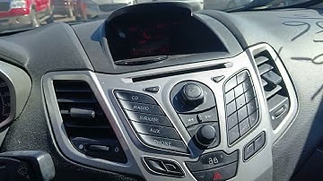 📱 How to Connect Phone Bluetooth in a Ford Fiesta (2011–2019) | Step-by-Step Guide