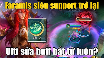 MLBB | FARAMIS SỬA ULTI SS38: ẤN CÁI BẤT TỬ LUÔN! SIÊU BẢO KÊ ĐỒNG ĐỘI TRỞ LẠI META! | Tốp Mỡ
