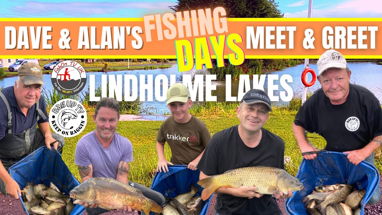 SUBSCRIBERS LIVE MATCH AT LINDHOLME LAKES | BAGUPTV & FISHON TV UK MEET ...