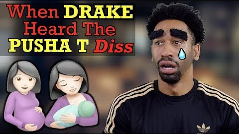 When DRAKE Heard Pusha T "The Story of Adidon" Diss