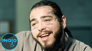 Video thumbnail of "Top 10 Times Post Malone Was Awesome"