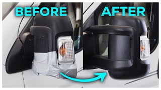 How To Replace Your Broken Long-Arm Motorhome Wing Mirror! - In-Depth Step By Step Walkthrough!