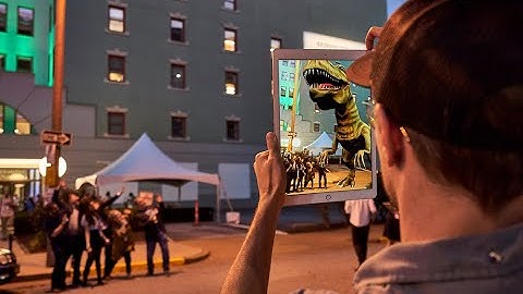 Augmented Reality Full Walking Tour GEOINT