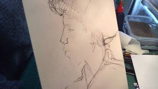 Making a Collagraph part 3 -  Cutting  sections away from the plate