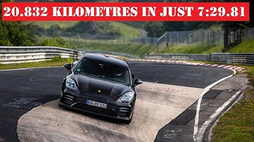 New Porsche Panamera Lap Record on the Nürburgring Nordschleife