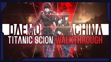 Daemon X Machina Titanic Scion - Full Game Playthrough (Male MC)