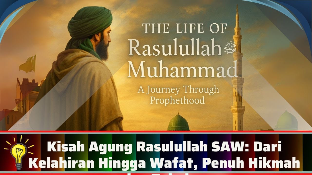 Kisah Agung Rasulullah SAW: Dari Kelahiran Hingga Wafat: Teladan Sepanjang Zaman 🌙