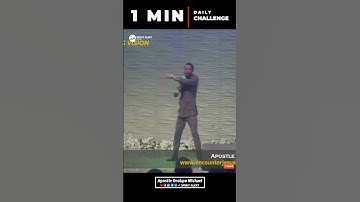 1 Minute Daily Challenge | Apostle Orokpo Michael