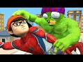 Scary teacher 3D SpiderNick vs Giant ZombieHulk Avengers - Nick love Tani Funny animation