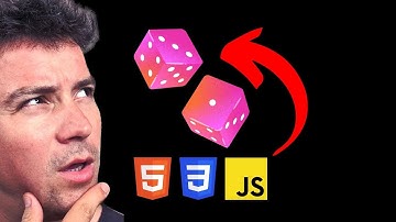 How to create Dice Roll GAME using HTML CSS and JavaScript