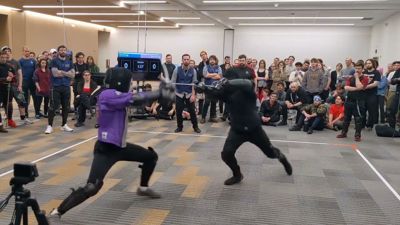 Ben Aycrigg vs. Derek Ray: Lynx Cup 2026 Div 1 Longsword Finals