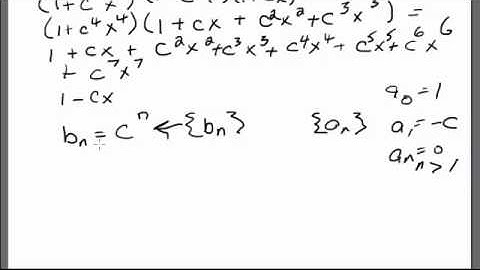 lecture 4 - generating functions