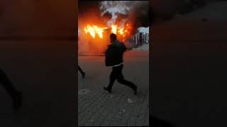 Malatyada Konteyner Yangını Korkuttu.