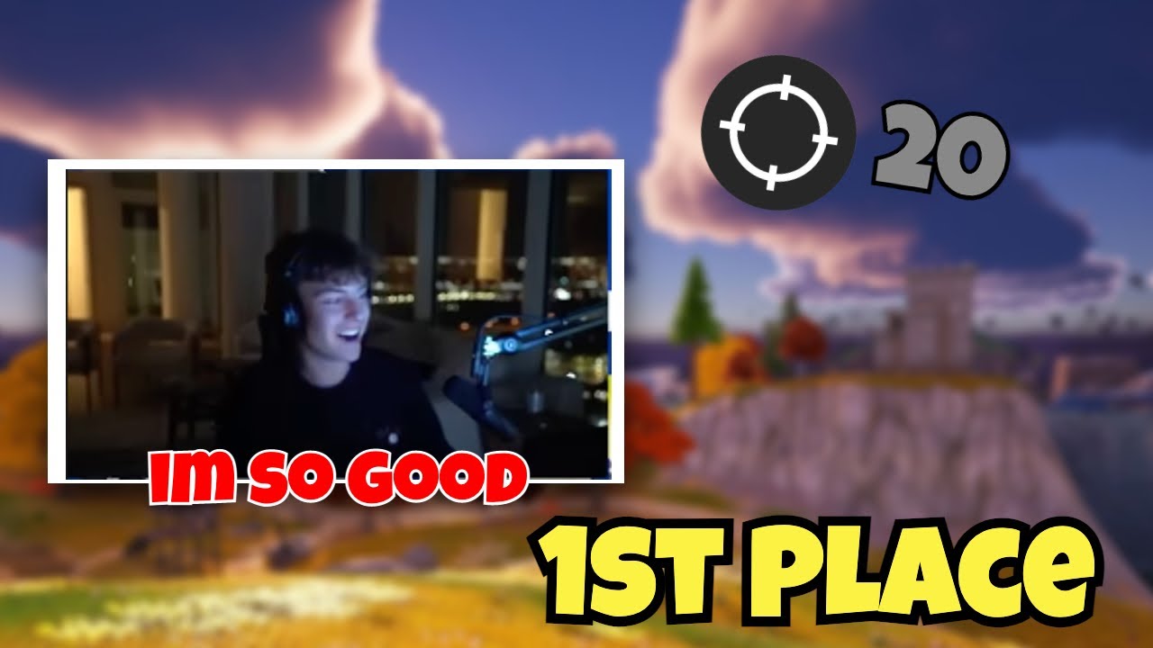 Clix drops a 20 BOMB and wins TOURNAMENT...