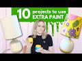 10 Ways to Use a Paint Sample | Easy Budget-Friendly DIY Decor