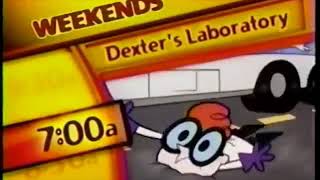 Cartoon Network New Weekend Lineup 2003