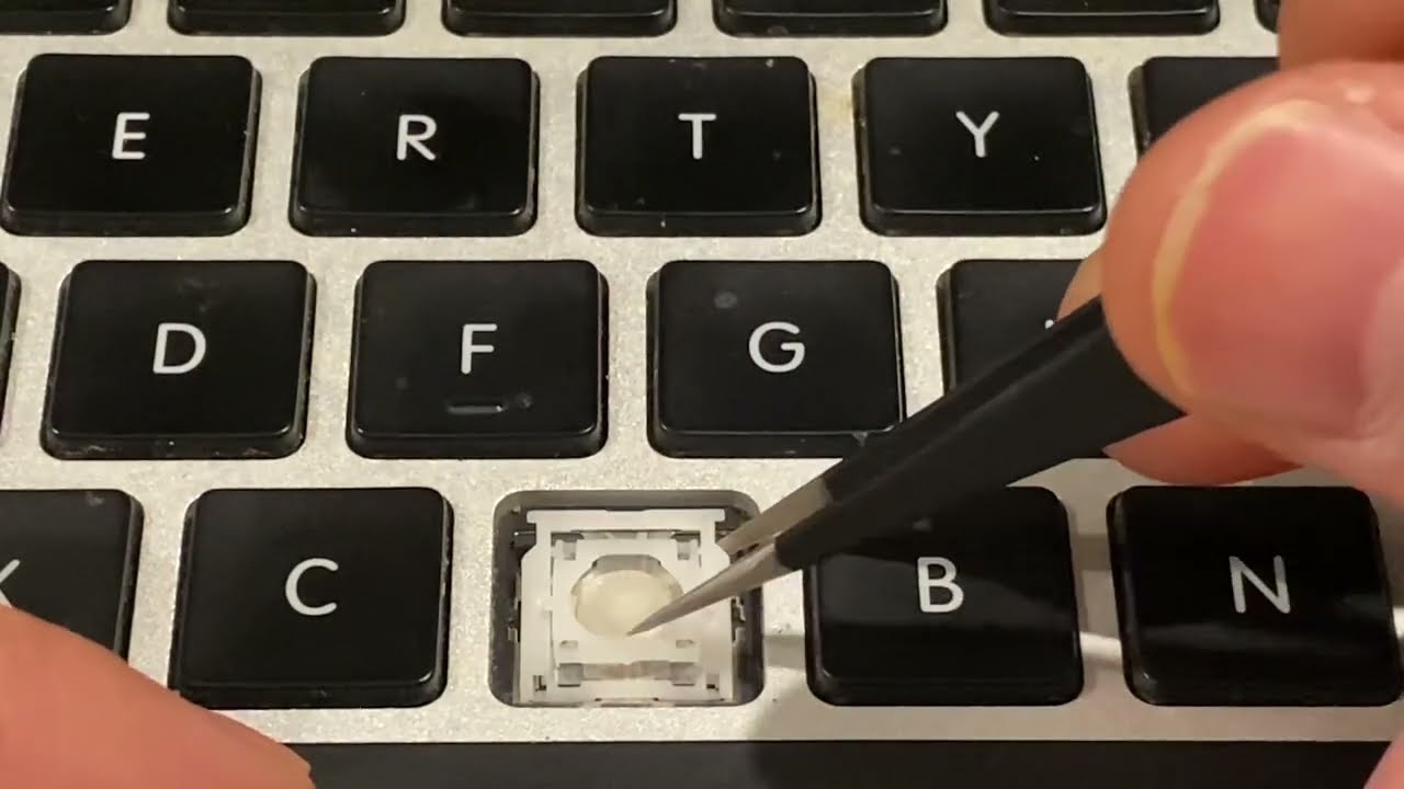 Macbook Air 2011 Keyboard Keycaps Replacement _ Macbook Air Keys Change