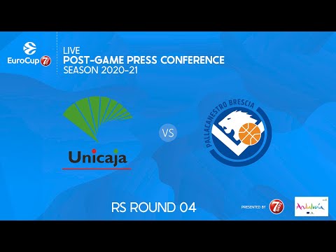 Press Conference Unicaja vs Germani Brescia