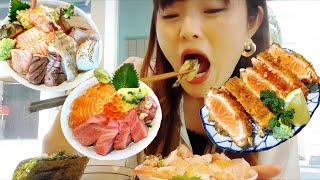 【韓国】私の超お気に入り行きつけ店。炙り海鮮丼がめちゃくちゃ美味しい！（オボッスサン）